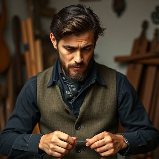 Ritratto di Antonio Verdi, apprendista sarto