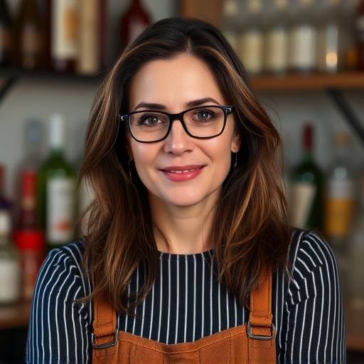 Ritratto di Sofia Serafini, la proprietaria della sartoria